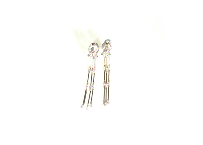 White Gold Plated | Fashion Earrings